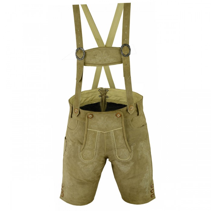 Authentic German Bavarian Lederhosen Suede Leather