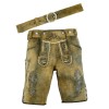 Trachten Men German Bavarian Lederhosen Antique Shorts